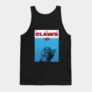 Funny Cute Kitten Movie Parody Tank Top